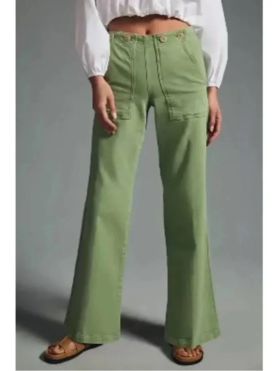 Pilcro Pants - Anthropologie Pilcro Kit High-Rise Wide-Leg